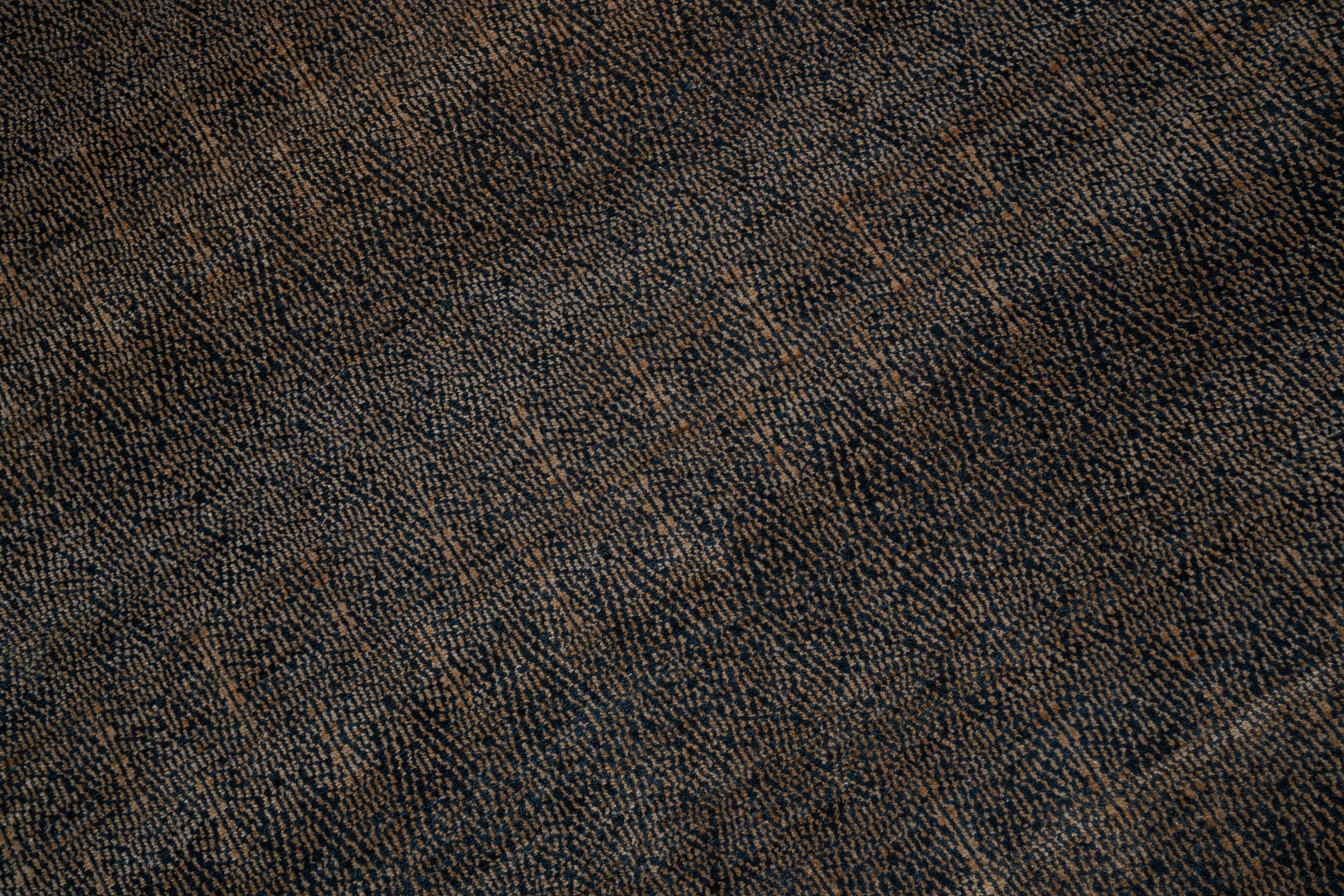 Handknotted Carpet, DIA- 823 PARAGON, Blue & Gold